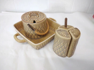 Jens H Quistgaard ALIVIO Sal Pimienta Miel Olla Mermelada Tarro Cazuela Pequeña Plato de inmersión Foto 1 de 4