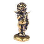 1Pc Retro Copper God Of Love Cupid Statue Small Ornaments Copper Angel Figuri-wk