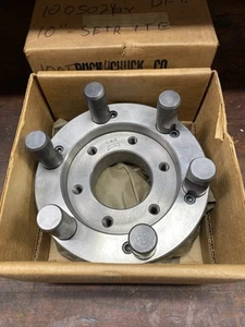 Buck C-212 Set Tru Adapter Plate Buck Lathe Chuck, D1-8 Mount spindle CamLock 8” - Picture 1 of 12