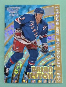 2001 Pacific Revolution BRIAN LEETCH Rainbow Holofoil #96 New York Rangers - Picture 1 of 2