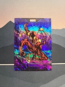 2025 Kakawow Aura Marvel The Legend Of Spider-Man #AM-ZIBL-05 Blue Refractor /95 - Bild 1 von 11