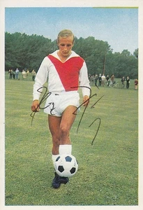Vintage SIGNED BERGMANN 1966 Trading Card HEINZ HORNIG FC COLOGNE - Picture 1 of 1