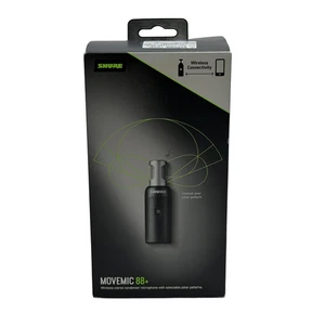 Shure MoveMic 88+ Wireless Microphone Professional Stereo Polar Patterns Works - Picture 1 of 9