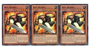 Yugioh- 3X Bull Blader - Common - Unlimited - ABYR-EN002 - Near Mint - Imagen 1 de 1
