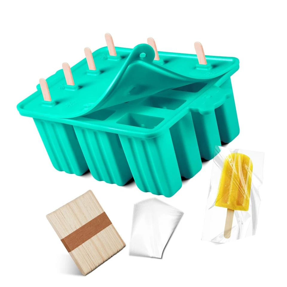 Popsicles Molds, Silicone ice Pop Mold Food Grade Cakesicles Mold For ice Cre... - Image 1 of 4