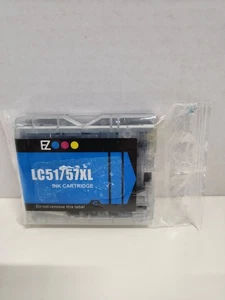 E-Z Ink LC51/57XL Ink Cartridge Compatible for Brother Printer Sealed - Picture 1 of 8
