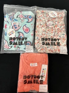 Paket mit 3 ~ Dot Dot Smile Kleidern ~ Größe 5/6 ~ Neu in Taschen ~ Beste Kleider aller Zeiten! - Bild 1 von 4