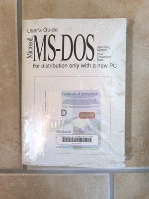Microsoft / MS DOS Vollversion deutsch - Bild 1 von 4