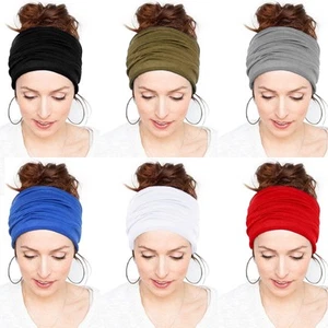 Messen 6 Packs Spandex Dreadlocks Tube Unisex Stretch Dreadlocks Band Open En... - Picture 1 of 9