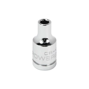 Unidad Powerbuilt de 1/4 pulgadas x 5/32 pulgadas 6 puntos enchufe poco profundo - 648270 - Imagen 1 de 5