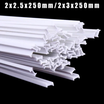 I Beam ABS Styrene Strip Section Architecture Model Making 2x2.5x250mm/2x3x250mm - Image 1 of 4