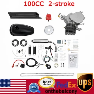 100CC 2Takt Fahrrad Motorisiert Gas Benzin Bike Motor Motor CDI Full Set Kits - Bild 1 von 19