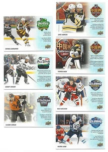 2019-20 Upper Deck Tim Hortons Key Season Events Complete Set 7 cards - Picture 1 of 1