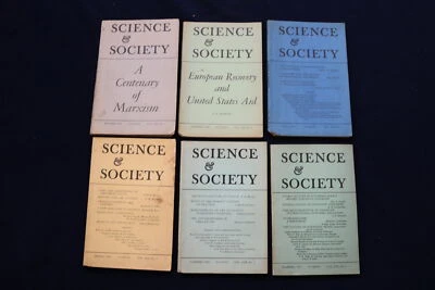 1948-1955 SCIENCE & SOCIETY QUARTERLY MAGAZINE - LOT OF 6 - O 3607 Foto 1 de 4