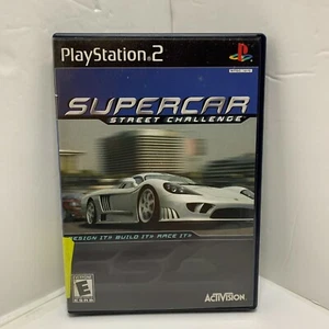 Supercar Street Challenge (Sony PlayStation 2 PS2, 2001)-ACTIVISION- - Picture 1 of 3