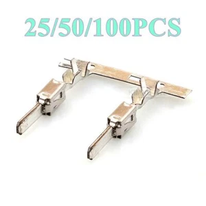 TE AMP Timer Auto Crimpkontakte Stiftkontakte Stecker Pin Kontakt 2-964294-1 - Picture 1 of 2