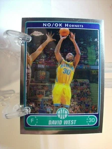 2006-07 Topps Chrome Basketball Card #95 David West (88141) - Picture 1 of 2