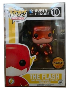 Funko Pop CHASE DC Comics: Figura Flash (metálica) con protector - Imagen 1 de 1