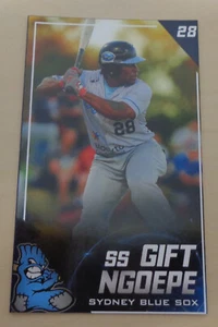 2019/20 Sydney Blue Sox(Aussie Baseball League)- GIFT NGOEPE (Toronto Blue Jays) - Picture 1 of 2