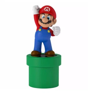 Hallmark 2019 Super Mario Brothers MARIO & Green Warp Pipe Ornament - Picture 1 of 4