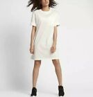 Women's NWT $140 NikeLab Essentials Dress (848733-133) White/Black Sz M