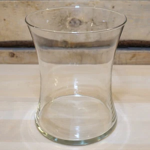 Vase 8 in. Clear Glass Syndicate Sales Inc. Swanky Barn - Picture 1 of 12