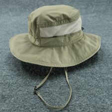 Columbia Hat Cap Mens One Size Beige Boonie Lightweight Outdoor Hiking Sun Brim