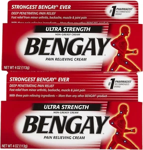 Bengay Ultra Stength schmerzlindernde Creme, nicht fettig-ultra stark, 2 Stück - Bild 1 von 11