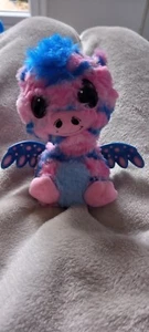 Hatchimals baby dragon plush sound light movement pink and blue - Picture 1 of 9