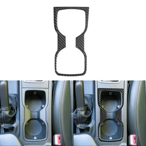 Carbon Fiber Center Cup Holder Frame Cover Trim For Ford Ranger 2019-2022 - Picture 1 of 14
