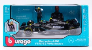 Burago MERCEDES FW14 LEWIS HAMILTON 2023 1:24 - Foto 1 di 1