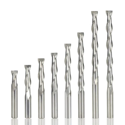 6mm Schaft Fräser 2 Flöte Schaftfräser CNC Gravur Bit Z=2 Spiralnutfräser - Bild 1 von 4
