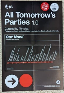 ALL TOMORROW'S PARTYS 1.0 Promo Poster 2001 Touch & Go Prefuse 73 Cannibal Ox - Bild 1 von 1