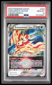 Pokemon Crown Zenith Zamazenta Vstar #099 PSA 10 - Imagen 1 de 2