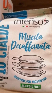 intenso caffe cialde dek 10 pz LUGLIO 2025 - Foto 1 di 1