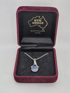 BYK Australian Opels Opel pendant necklace vintage - Picture 1 of 6