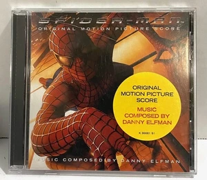 SPIDER-MAN, CD, 2002 ORIGINAL MOTION PICTURE SCORE, SONY MUSIC. - Picture 1 of 1