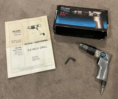 Broca Craftsman Pneumatic Air Drive 3/8" modelo 875.188950 - Imagem 1 de 4