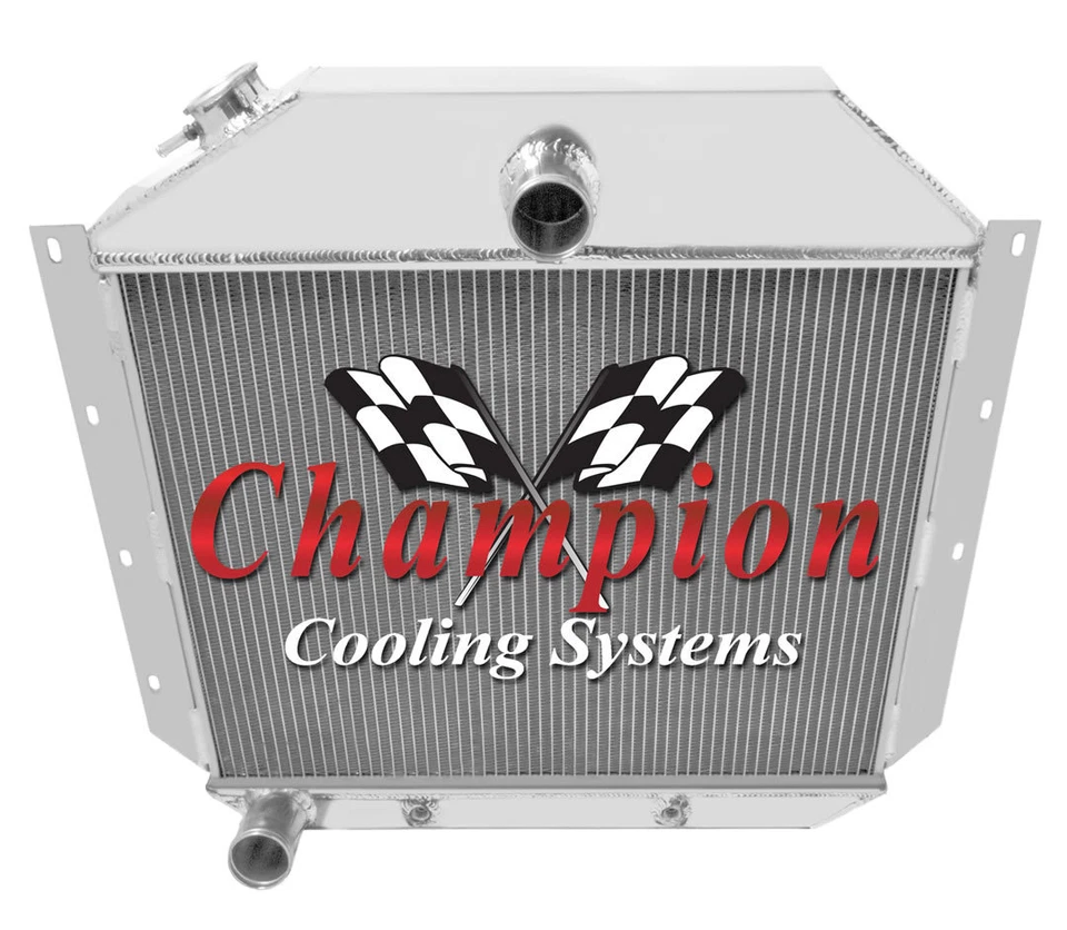 3 Row Radiator For 1950-57 International Harvester Truck Foto 1 de 4