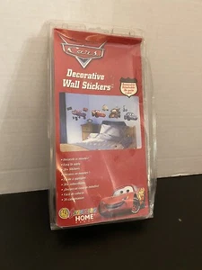 Pegatinas de pared de películas Disney Pixar CARS Lightning McQueen Mater calcomanías nuevas 2006 - Imagen 1 de 6