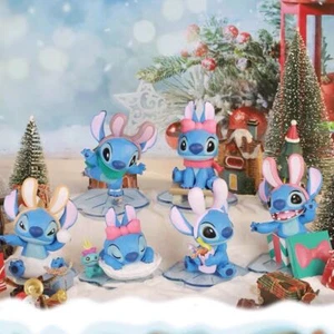 MINISO Disney Stitch Baby Rabbit Winter Tale Series Blind Box Confirm Figure Toy - Picture 1 of 9
