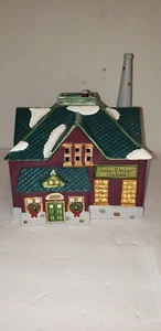 RARE Department 56 1987 ORIGINAL SNOW VILLAGE Factory Shop Dept 56 Smoke Stack - Picture 1 of 10