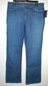 NYDJ LIFT TUCK JEANS IN BLAUEM STIEFELSCHNITT Größe 10 91232WIE NEU - Bild 1 von 2
