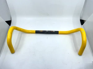 VGC Easton EC90 Carbon Fiber Ergo Drop Bars 26.0 x 44cm Yellow - Picture 1 of 9