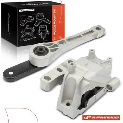 Soporte de motor 2 piezas para Audi Q3 Quattro 2015-2018 VW Tiguan 2009-2017 2,0 L Foto 1 de 4