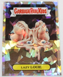 GARBAGE PAIL KIDS 2022 CROMATO serie 5 RIFRATTORE ATOMICO #177b LAZY LOUIE - Foto 1 di 4