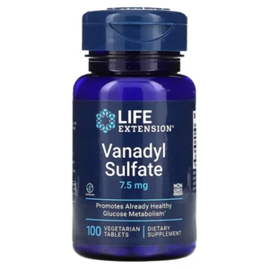 4 x Vanadyl Sulfate, 7.5 mg, 100 Vegetarian Tablets(400 Tabs/4 Bottles) - Picture 1 of 2