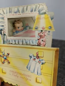 Eine künstlerische Karte Glückwunschkarte an Baby und dich 1168 - Bild 1 von 12