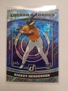 2023 Donruss Rickey Henderson Locked & Loaded Rapture Card #LL6 Athletics - Picture 1 of 1