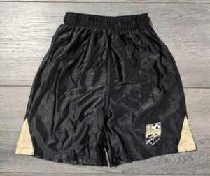 Boys Youth Small Unbranded Soccer Logo Athletic Drawstring Shorts Preowned - Picture 1 of 6